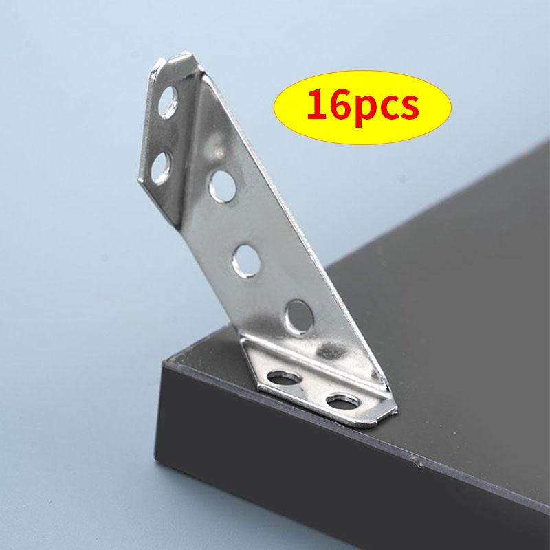 10/16/30pcs universal corner code, multifunctional corner bracket, fastener furniture repair, used for tables, chairs, cabinets