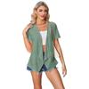 Short-Sleeve, Loose and Versatile Cardigan Short Sleeve Loose Cardigan Top