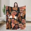 Kim Kardashian Virgin Kim Blanket Quality Warm Soft  Throw Blanket Spring Kids Couch Chair Print Bedspread