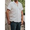Slim Fit Men's Short Sleeve Shirt Mink