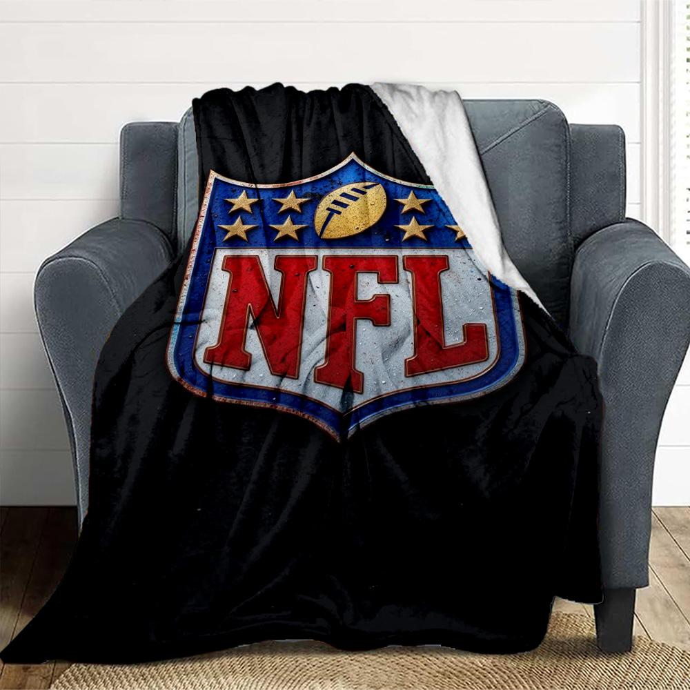 Nfl Game Throw Blanket Flannel Blanket Soft Warm Sofa Bed Camping home Decor Unique Christmas Gift C10271