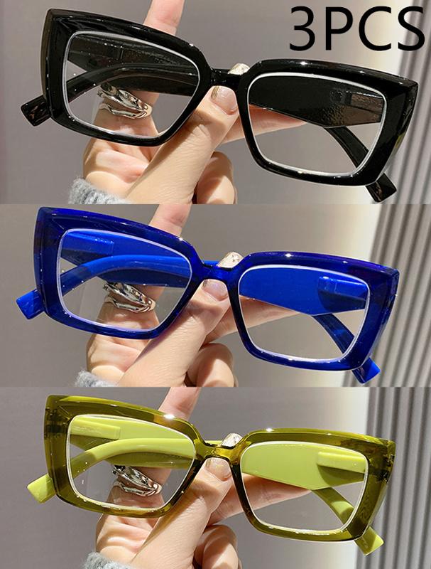 1/2/3PCS Cat-eye Reading Glasses Fashionable Simple Versatile For Middle-aged Elderly People 2319