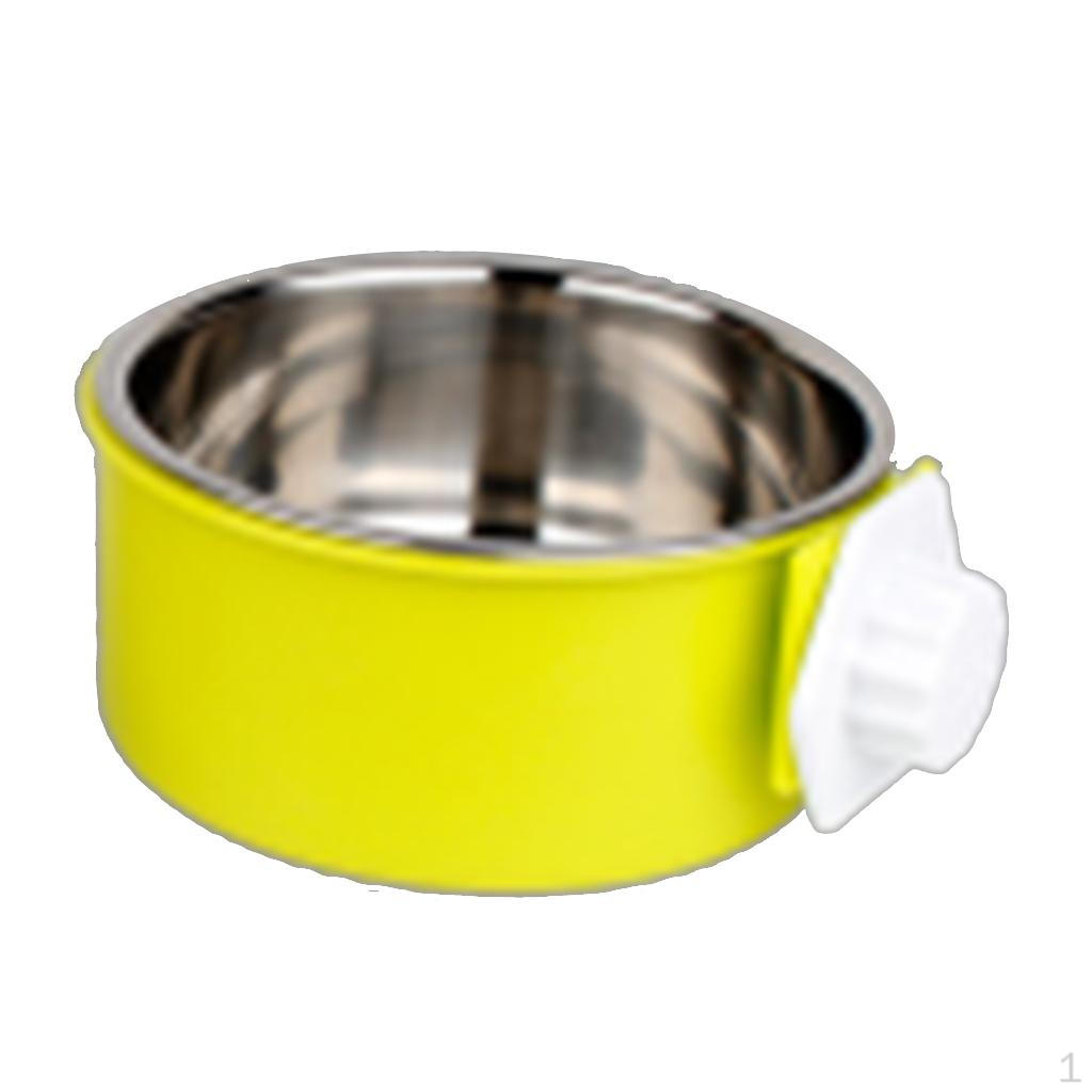 

Bowls - Hangable Raised Steel Food for Small to Large Dogs s Small Green