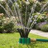 360 Degree Automatic Garden Sprinkler Rotating Nozzle Water-saving Garden Sprinkler Large Area Auto-Rotating Garden Lawn Waterer