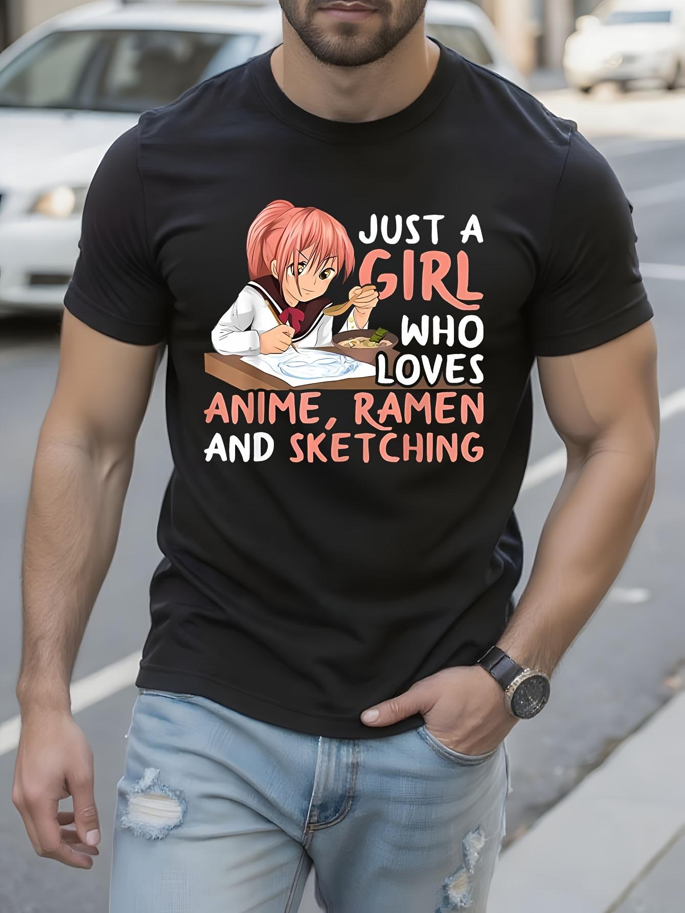 Wo Anime Sketching Graphic Tshirt Graphic Tshirt - 100% C... XXXL