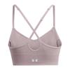 Under Armour Vanish Comfortable Stylish Minimalist Versatile Sports Bra Women Underwear Light-Purple 1384417-015