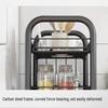 Hufeng Multi-layer Rolling Kitchen Storage Cart