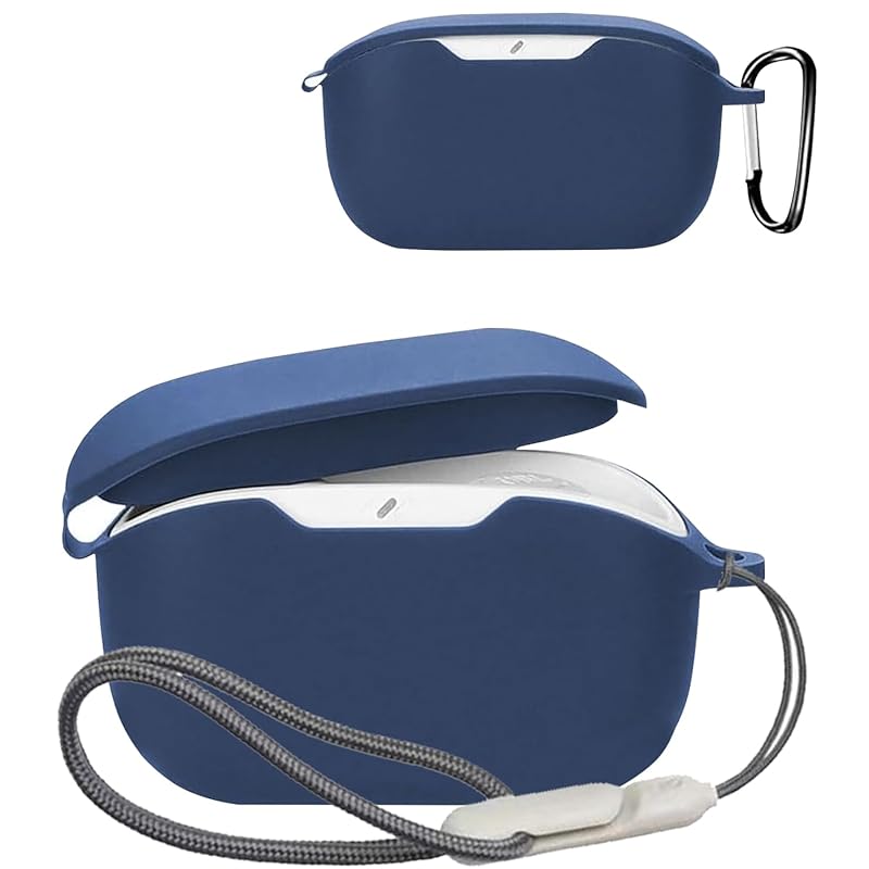 

For JBL WAVE BUDS 2 case Cover [JYJIEJIE] Wireless earphones for silicon convenience trip lightweight protective cover Scratch prevention Shockproof