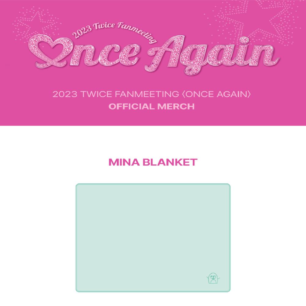 

Оформите предзаказ Одеяло TWICE 2023 Fanmeeting Once Again MINA