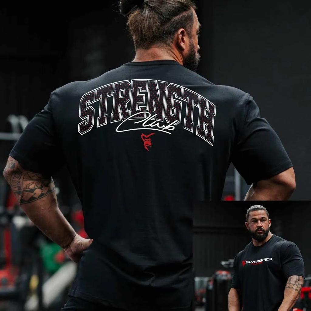 Squat Bench Deadlift Professional Strength Training Clothing Brand T-Shirt Cotton Graphic Tee Unisex Unisex Summer Streetwear