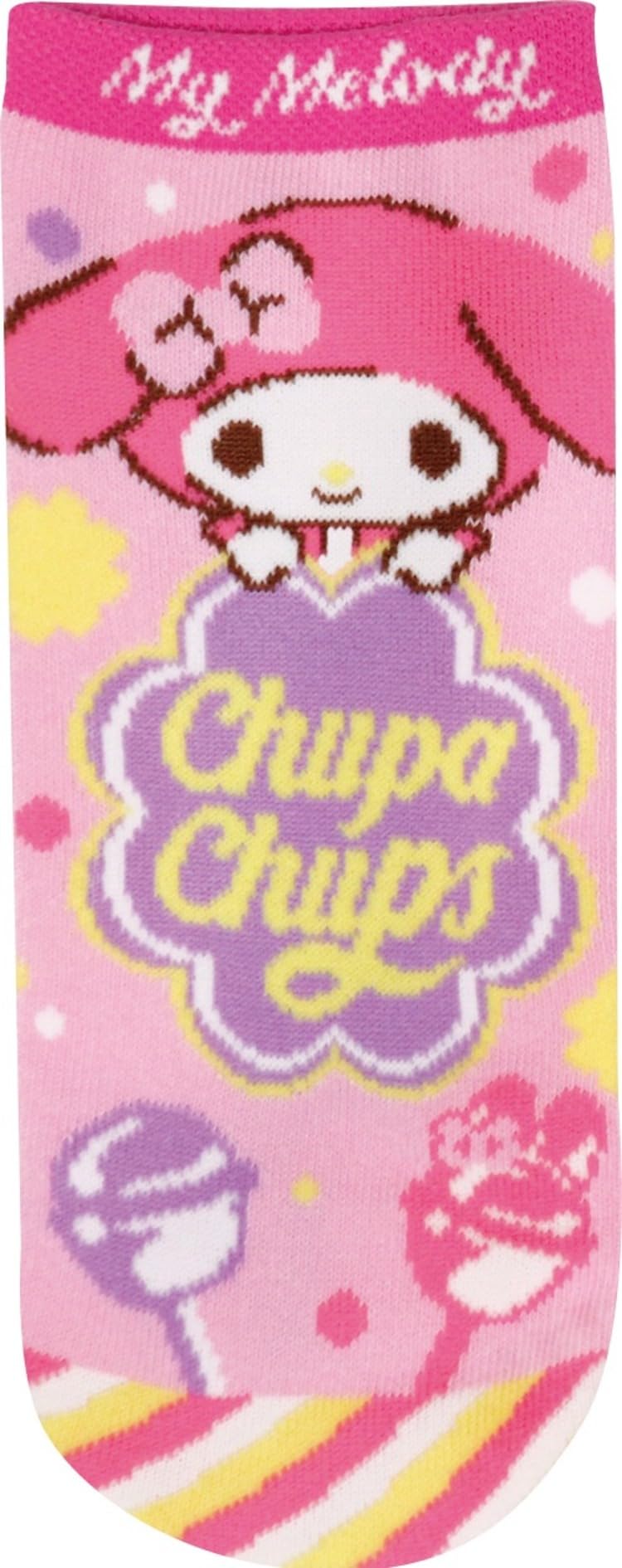 

Планирование Sanrio Chupa Chups x Sanrio Мои взрослые размеры JGS0727 Носки J s, Персонажи, Мелодия, 22-24см,