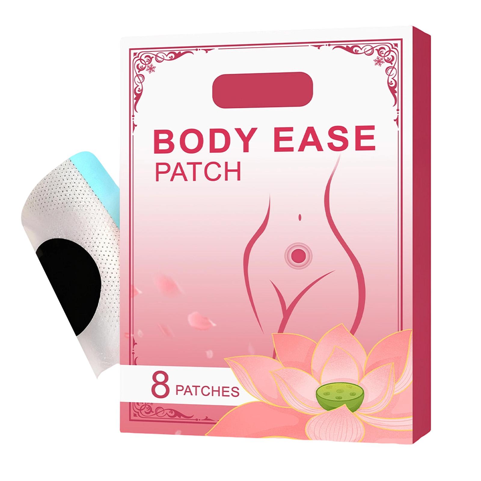 Body Ease Patch 8pcs for Abdominal Comfort and Care Natural Herbal Adhesive Patch for Daily Use Suitable for Sensitive Skin one size белый