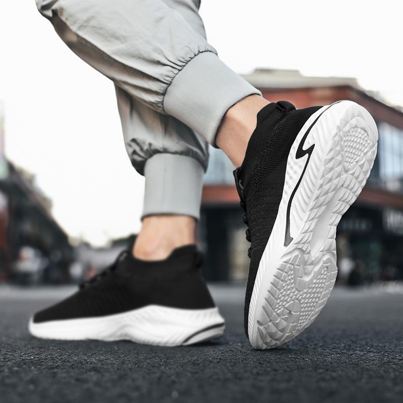 Women’s Sneakers Casual Walking Shoes Summer Men’s Sneakers Lightweight Socks Shoes for Girls Large Size 36-45