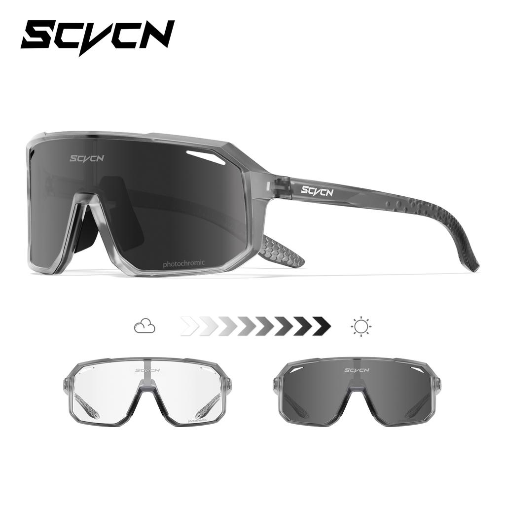 SCVCN Hot Cycling Glasses Bike Sunglasses Men UV400 Eyewear Outdoor Sports Road Goggles Bicycle Women Riding Hiking Sunglasses 7