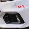 Compatible For Ford Focus RS 2015 2016 2017 2018 Car Exterior Accessories Fog Lights Frame Fogs Lamp Cover Grille Carbon Fiber Look(1PCS right side)