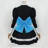 Anime Panty &Stocking with Garterbelt Stocking Anarchy Autumn Maid Women Cosplay Costume Lolita Dress + Belt + Headwaer Hallowen