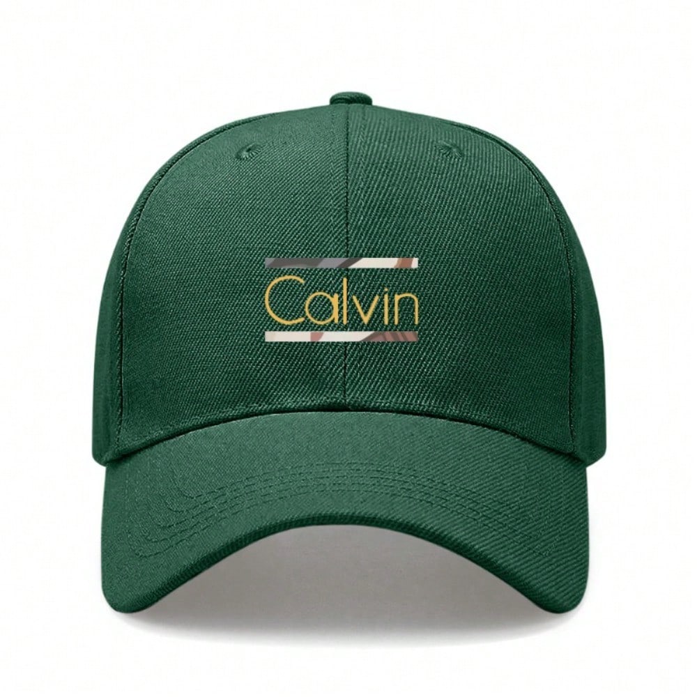 Cappellino da Baseball Calvin Minimalista - Unisex Leggero Traspirante Poliestere Regolabile Casual Moda Cappellino da Baseball Per Sport all'Aperto Passeggiate in Città