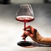 2pcs European Style Crystal Red Wine Glasses Red Holder Red Wine Cup Luxury Champagne Goblet  Party