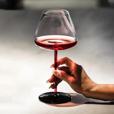 2pcs Hand-blown Champagne Goblet European Style Red Wine Cup Luxury Crystal Red Wine Glasses  Party