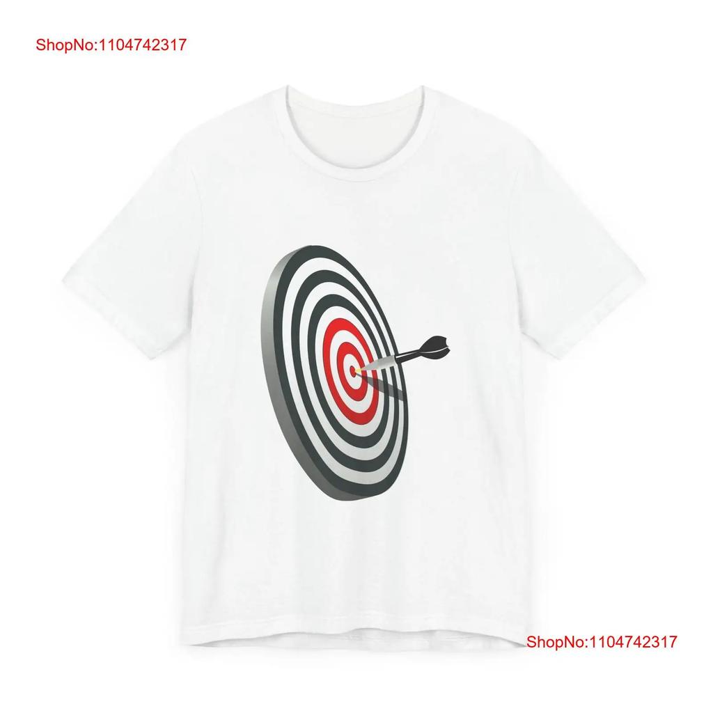 POP Culture Classics Bullseye Jersey T Shirt Vintage Washed Versatile Soft Top For Everyday Wear Breathable Stretched