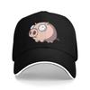 Swollen Pig Print Baseball Caps Unisex Adjustable Sandwich Hat Vintage Outdoor Summer Travel Sun Snapback Cap Outlet 2025