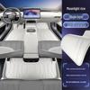 Dark Blue L06 Full Coverage Floor Mats Set for 2025 Car Interior Modification