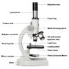 64X-2400X Monokulares optisches Mikroskop, Grundschulkinder, Wissenschaft, Biologie, Mikroskop, digitales Monokularmikroskop, Geschenke