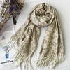 Winter Scarf for Women High End Fashion Houndstooth Shawl  Long Tassel Imitation Cashmere Men's Warm Scarf
