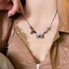 Luxury temperament celebrity style stacked pearl necklace women's autumn and winter high-end design sense atmospheric sweater chain light