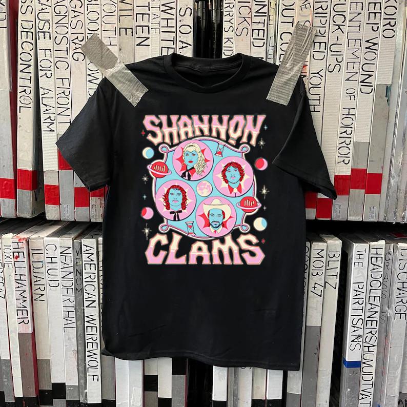Shannon and the Clams band HOT NEW black T-shirt short sleeve All sizes 1F2158 Unisex T-Shirt XXXL