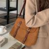 Vintage Commuter Brown Crossbody Bags Neue trendige Mode Damen Messenger Bags Casual Simple Große Kapazität Handtaschen