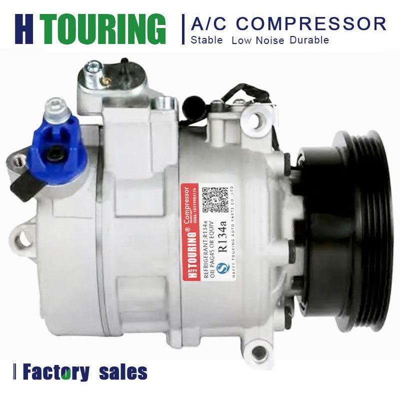 AC Compressor FOR BMW E39 E38 525 520D 530D 725 7SBU16C 437100-7830 64528377242 64528385050 447170-5540, 447170-7700,447190-4600