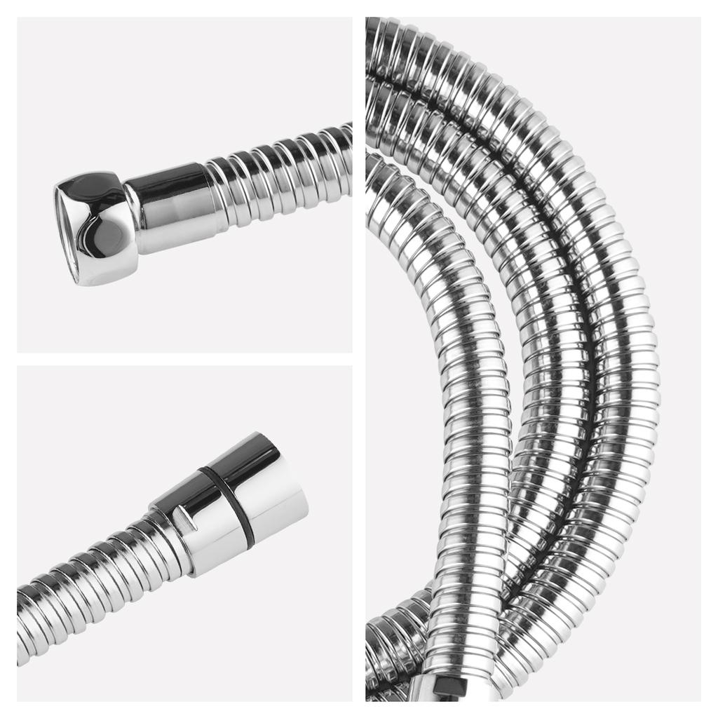 Custom Length High Quality Ultra-Flexible Replacement Metal Stainless Steel Shower Hose With0.5M 1M 1.2M 1.5M 1.8M 2M 3M Hose