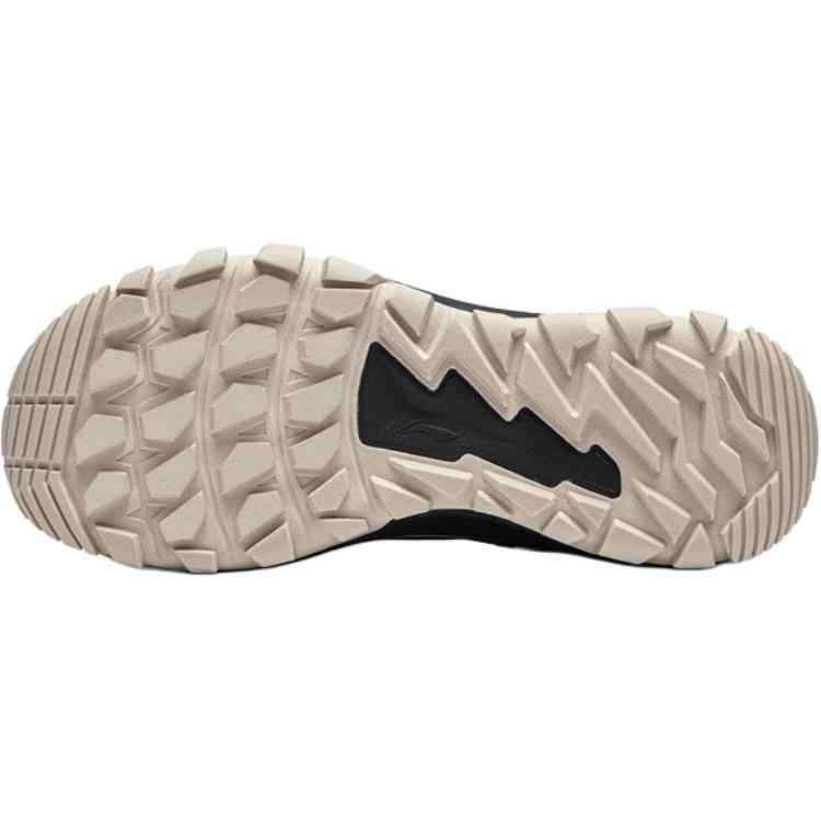 Li Ning Kids Outdoor Cloud Field Comfortable Non-Slip Wear-Resistant Low-Top Running Shoes Kids Sneaker Black YKFU104-1