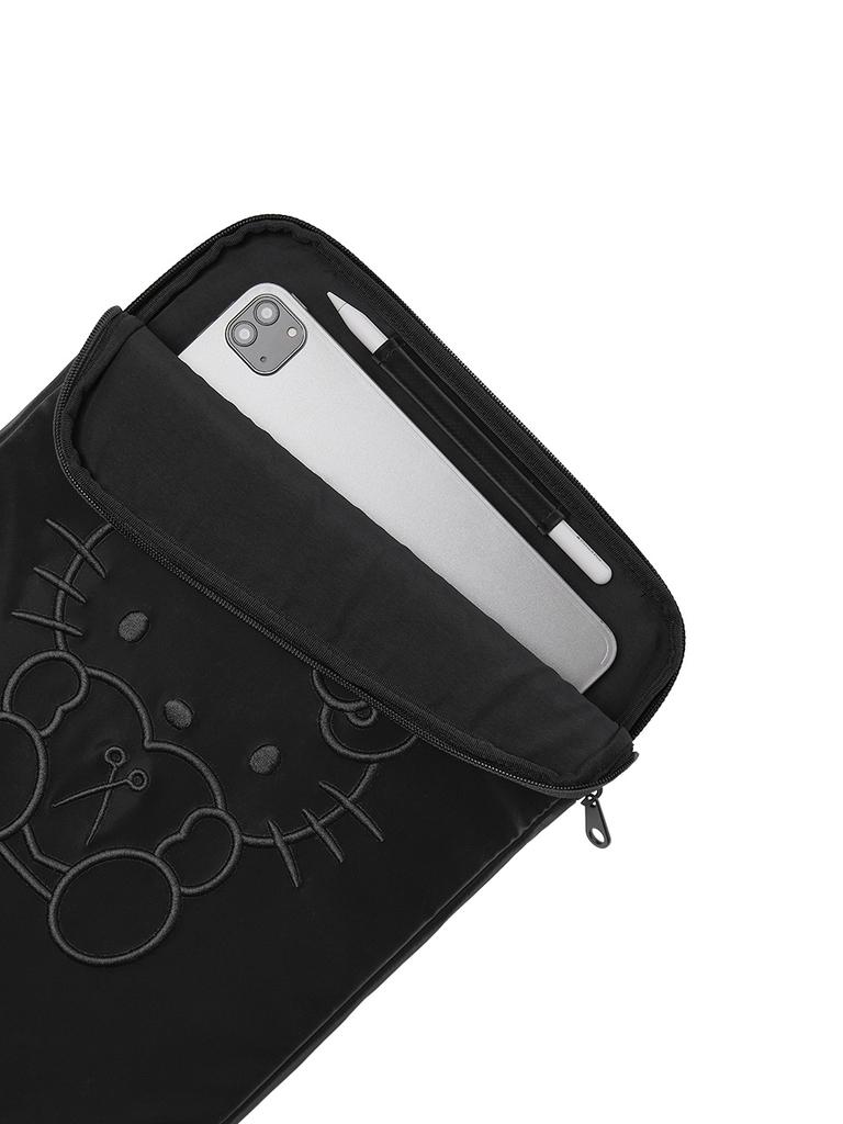 Joseph&Stacey Haze Tablet Pouch 13 Inch Hello Kitty Black