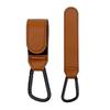 1/2Pcs Pu Leather Pram Hook Adjustable Baby Stroller Hook Cart Organizer Diaper Bag Hanger Children Boy Girl Travel Baby