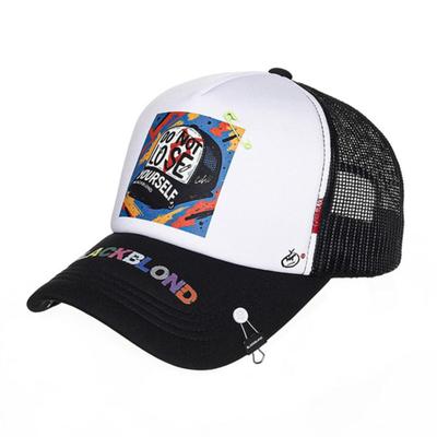 BLACKBLOND Кепка-тракер BBD Pop Clash с сеткой (черный)