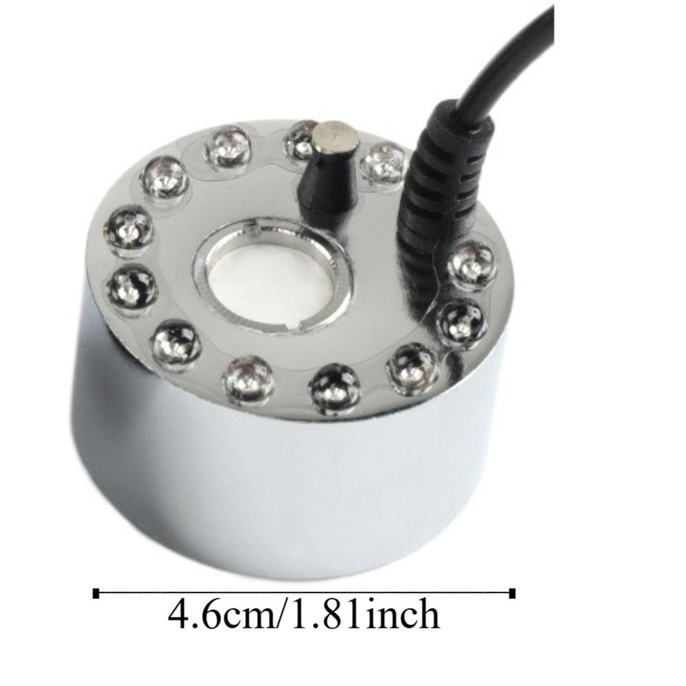 12 Lights Water Fountain Pond Fog Machine Atomizer Halloween Mist Maker Halloween Decoration