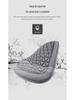 3D Fabric Car Seat Cushion Set - Breathable, Non-Slip, All Seasons, Suspended Style, Square Design.