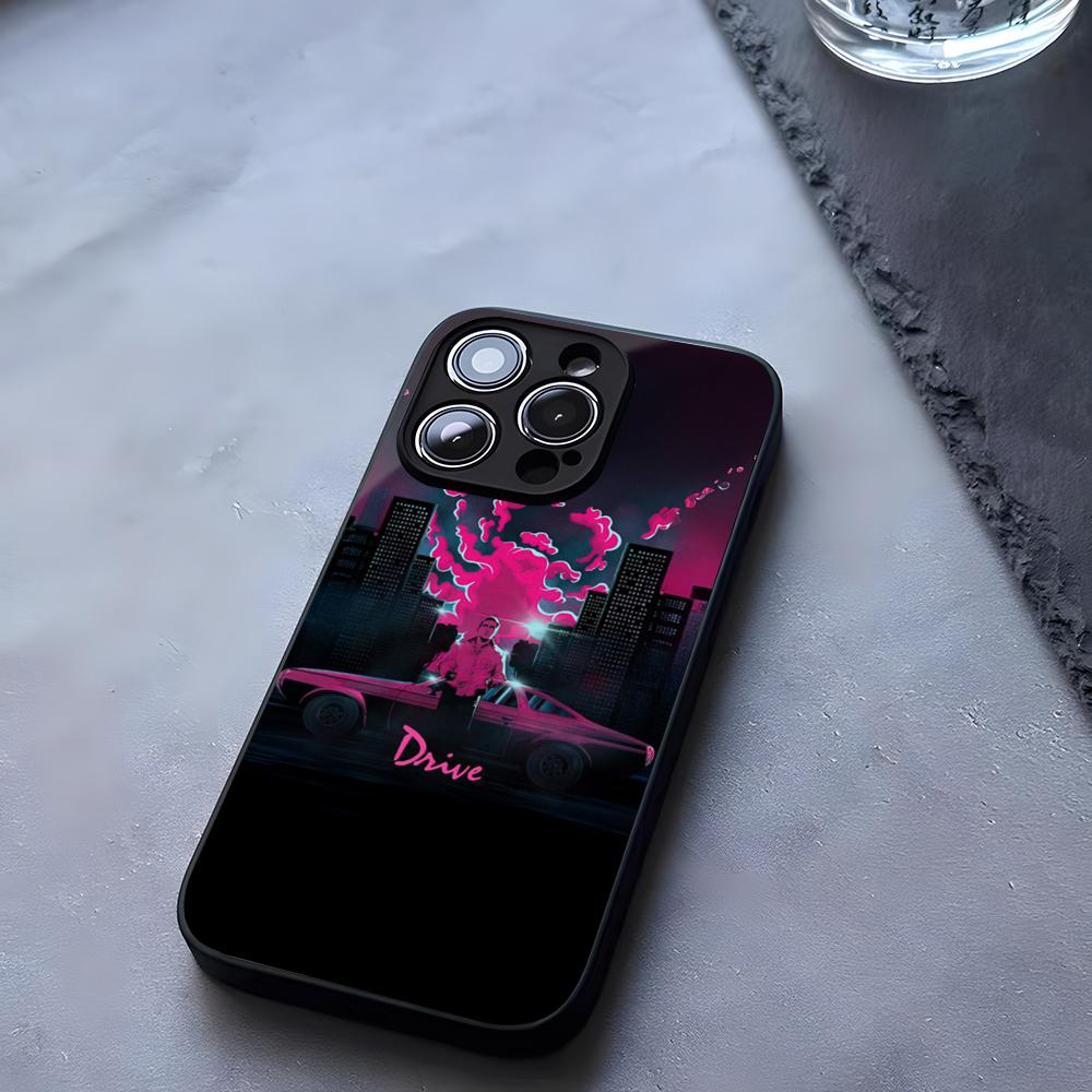Drive Ryan Gosling Movie Phone Case Tempered Glass For IPhone 17 13 14 16 12 15 11 Pro Max Plus Mini X XR SE2020 Coque