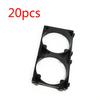 20 Pcs 32650 2x Battery Holder Bracket Cell Safety Anti Vibration Plastic Brackets for 32650 Batteries Replacement