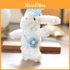 Cute Rabbit Plush Stuffed Animal Keychain Charm Super Soft Pp Cotton Toy Gift For Girls Kids Nursery Decor