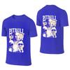 Pitbull Mr Worldwide Vintage Instagram-stil Vändbar T-shirt Fitness Fritid Färgbeständig T-shirt