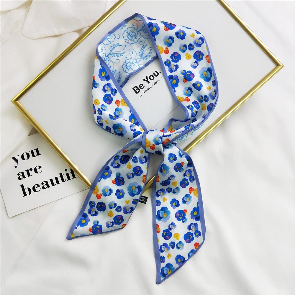 Neue Schals Seidenschals Damen Frühlings- und Herbstsaison Lange dekorative professionelle Schals Sommer Dünne Stile gepaart mit stilvollen Hemden