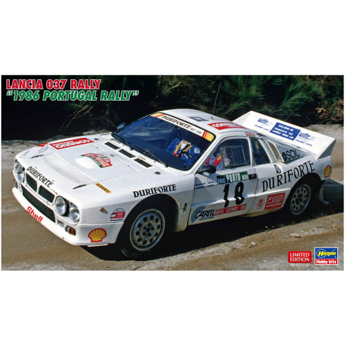

Hasegawa 1/24 scale Lancia 037 Rally 1986 Portugal Rally Plastic Model 20584
