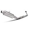 CRF300 Stainless Steel Exhaust System: Split Front & Rear Pipe Muffler Set