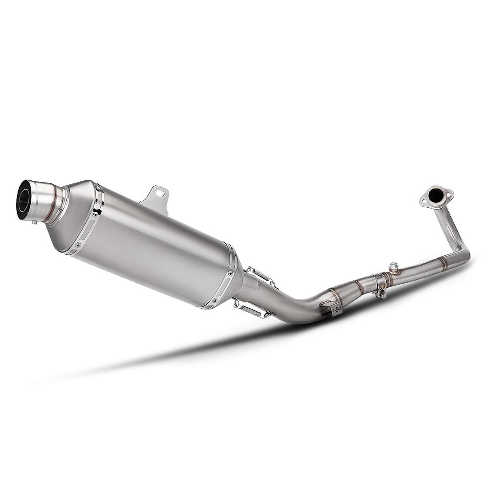 CRF300 Stainless Steel Exhaust System: Split Front & Rear Pipe Muffler Set