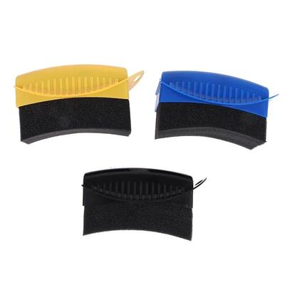 Opciones de Tapa PP Esponja Cepillo para Pulir Encerar Ruedas de Coche Lavado Limpieza Aplicador de Relleno para Contorno de Neumáticos Almohadillas Accesorios de Detalle