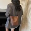 Retro Texture Bucket Bag Women's Shoulder Messenger Bag