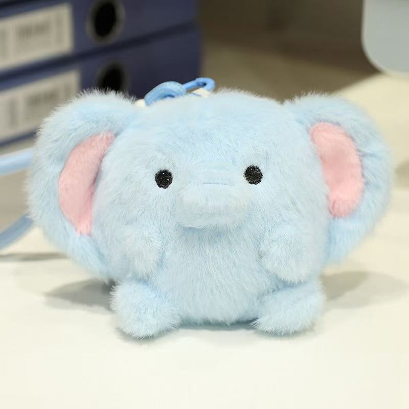 11cm Simulation Animal Decompression Squeeze Ball Stuffed Plush Toy Figurine Cartoon Anime Cute Children's Birthday Gift Doll